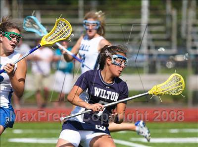 Thumbnail 1 in Wilton @ Hall (CIAC Division I Quarterfinal) photogallery.