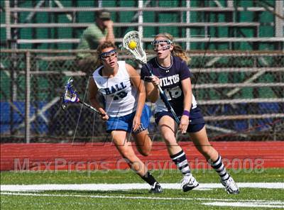 Thumbnail 1 in Wilton @ Hall (CIAC Division I Quarterfinal) photogallery.