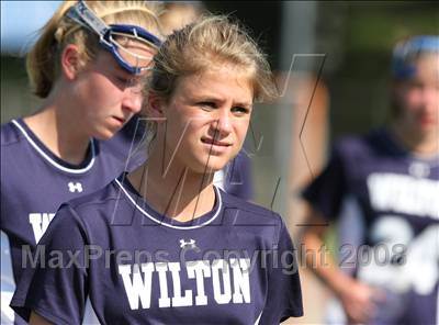 Thumbnail 3 in Wilton @ Hall (CIAC Division I Quarterfinal) photogallery.