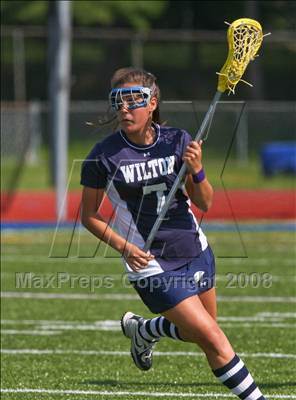 Thumbnail 3 in Wilton @ Hall (CIAC Division I Quarterfinal) photogallery.