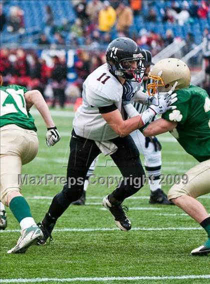 Thumbnail 3 in Bishop Feehan vs. Marblehead (MIAA Division III East Final)) photogallery.