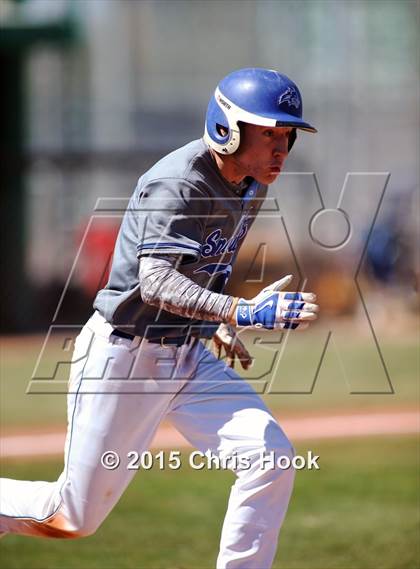 Thumbnail 3 in Palo Verde vs. Snowflake (Panther Invitational) photogallery.