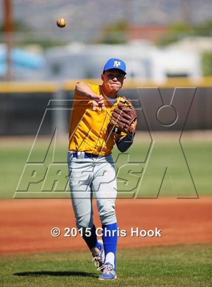 Thumbnail 3 in Palo Verde vs. Snowflake (Panther Invitational) photogallery.