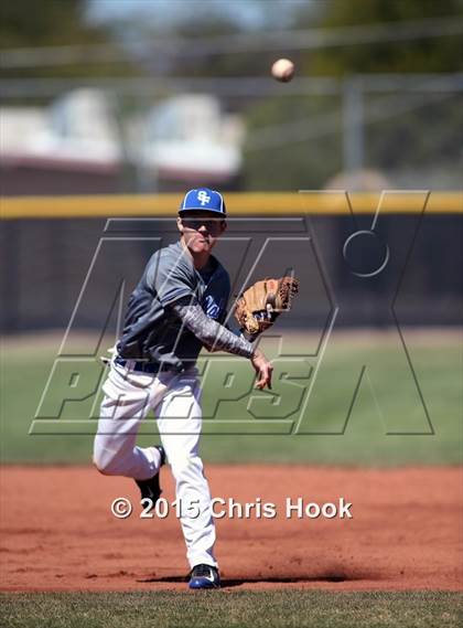 Thumbnail 3 in Palo Verde vs. Snowflake (Panther Invitational) photogallery.