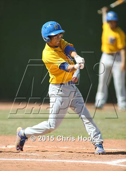 Thumbnail 3 in Palo Verde vs. Snowflake (Panther Invitational) photogallery.