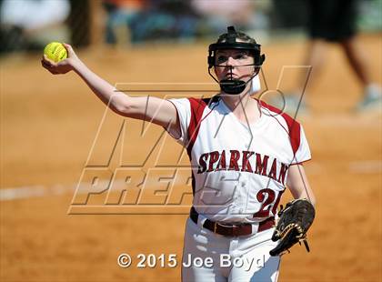 Thumbnail 1 in Auburn vs. Sparkman photogallery.