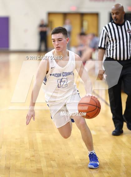 Thumbnail 2 in Brentwood Academy vs. Macon County photogallery.