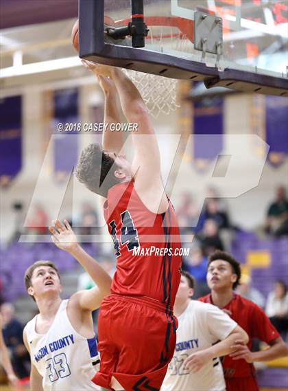 Thumbnail 2 in Brentwood Academy vs. Macon County photogallery.