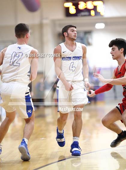 Thumbnail 1 in Brentwood Academy vs. Macon County photogallery.