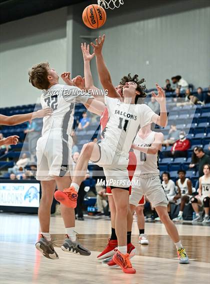 Thumbnail 1 in Maumelle Charter vs Atkins (AAA 3A - 5 District tournament first round) photogallery.