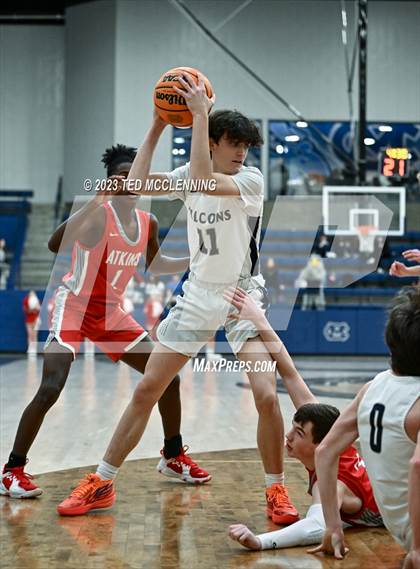 Thumbnail 2 in Maumelle Charter vs Atkins (AAA 3A - 5 District tournament first round) photogallery.