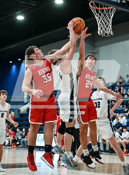 Thumbnail 3 in Maumelle Charter vs Atkins (AAA 3A - 5 District tournament first round) photogallery.
