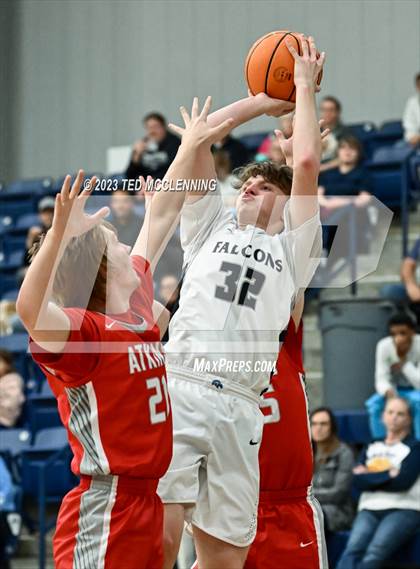 Thumbnail 1 in Maumelle Charter vs Atkins (AAA 3A - 5 District tournament first round) photogallery.