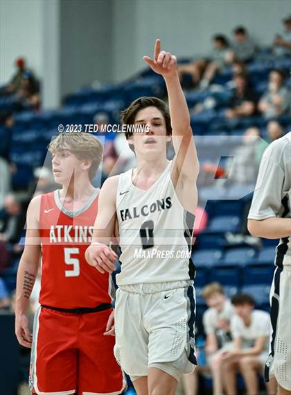 Thumbnail 2 in Maumelle Charter vs Atkins (AAA 3A - 5 District tournament first round) photogallery.