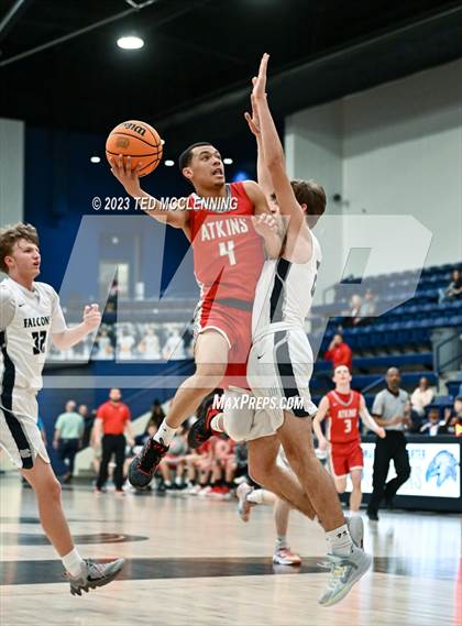 Thumbnail 2 in Maumelle Charter vs Atkins (AAA 3A - 5 District tournament first round) photogallery.