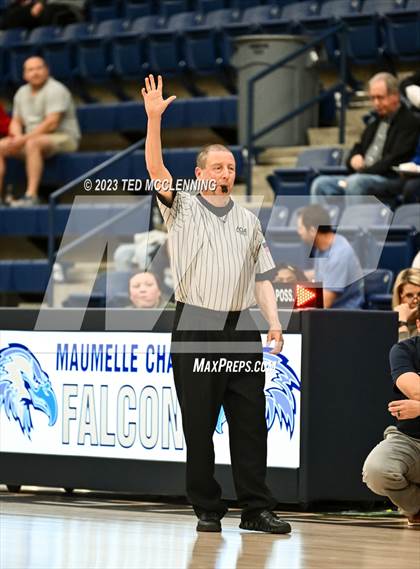 Thumbnail 1 in Maumelle Charter vs Atkins (AAA 3A - 5 District tournament first round) photogallery.