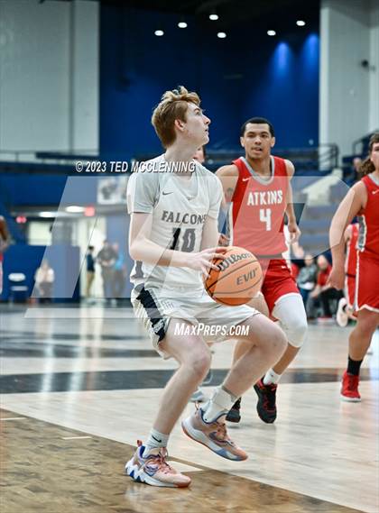 Thumbnail 1 in Maumelle Charter vs Atkins (AAA 3A - 5 District tournament first round) photogallery.