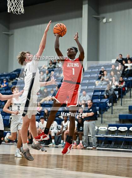 Thumbnail 1 in Maumelle Charter vs Atkins (AAA 3A - 5 District tournament first round) photogallery.