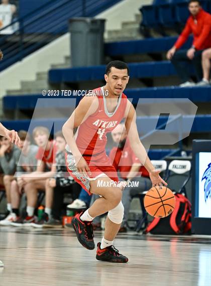 Thumbnail 3 in Maumelle Charter vs Atkins (AAA 3A - 5 District tournament first round) photogallery.