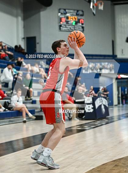 Thumbnail 3 in Maumelle Charter vs Atkins (AAA 3A - 5 District tournament first round) photogallery.