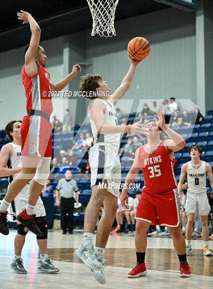Thumbnail 3 in Maumelle Charter vs Atkins (AAA 3A - 5 District tournament first round) photogallery.
