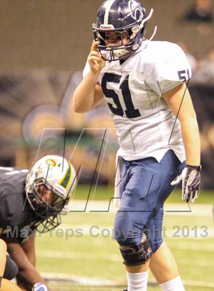 Thumbnail 2 in Archbishop Hannan vs. Calvary Baptist Academy (LHSAA D3 Final) photogallery.