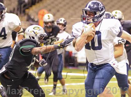 Thumbnail 3 in Archbishop Hannan vs. Calvary Baptist Academy (LHSAA D3 Final) photogallery.