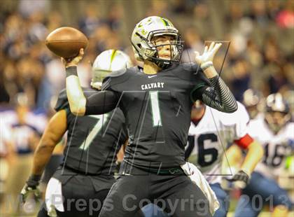 Thumbnail 3 in Archbishop Hannan vs. Calvary Baptist Academy (LHSAA D3 Final) photogallery.