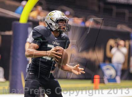 Thumbnail 2 in Archbishop Hannan vs. Calvary Baptist Academy (LHSAA D3 Final) photogallery.