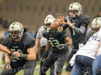 Thumbnail 2 in Archbishop Hannan vs. Calvary Baptist Academy (LHSAA D3 Final) photogallery.