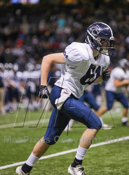 Thumbnail 3 in Archbishop Hannan vs. Calvary Baptist Academy (LHSAA D3 Final) photogallery.
