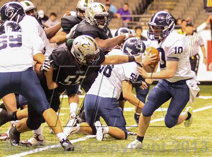 Thumbnail 1 in Archbishop Hannan vs. Calvary Baptist Academy (LHSAA D3 Final) photogallery.