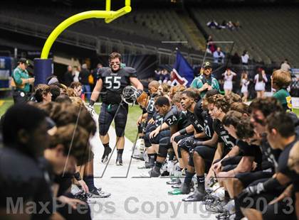 Thumbnail 2 in Archbishop Hannan vs. Calvary Baptist Academy (LHSAA D3 Final) photogallery.
