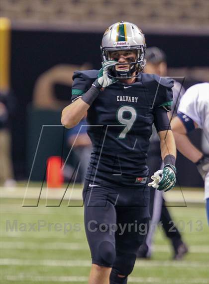 Thumbnail 3 in Archbishop Hannan vs. Calvary Baptist Academy (LHSAA D3 Final) photogallery.