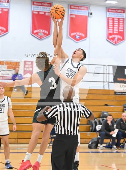 Thumbnail 2 in Cactus Shadows vs. Highland (Moon Valley Beyond Basketball Thanksgiving Tournament - Final) photogallery.