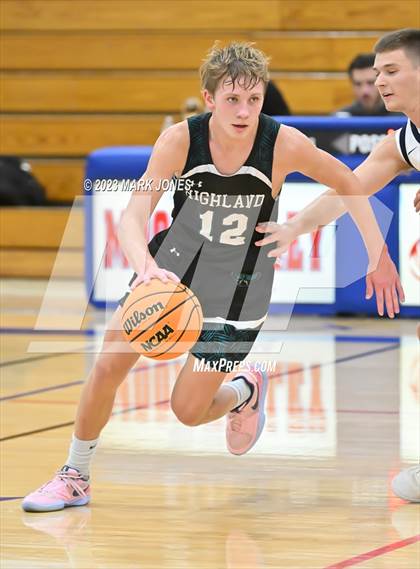 Thumbnail 2 in Cactus Shadows vs. Highland (Moon Valley Beyond Basketball Thanksgiving Tournament - Final) photogallery.