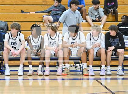 Thumbnail 3 in Cactus Shadows vs. Highland (Moon Valley Beyond Basketball Thanksgiving Tournament - Final) photogallery.