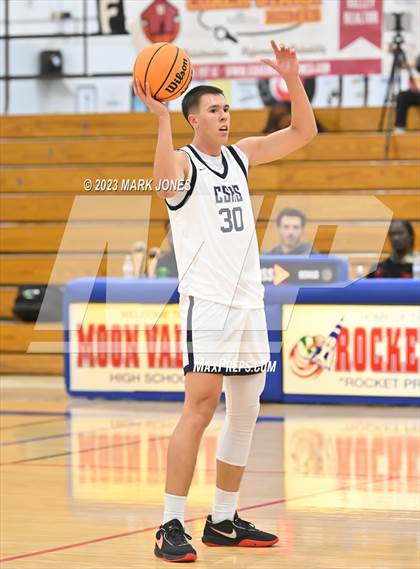 Thumbnail 1 in Cactus Shadows vs. Highland (Moon Valley Beyond Basketball Thanksgiving Tournament - Final) photogallery.