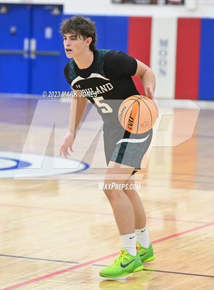 Thumbnail 3 in Cactus Shadows vs. Highland (Moon Valley Beyond Basketball Thanksgiving Tournament - Final) photogallery.