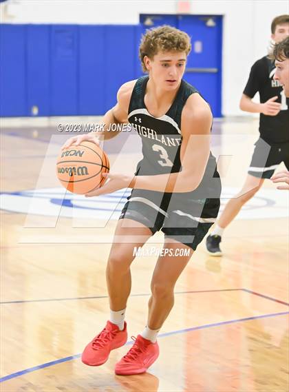 Thumbnail 1 in Cactus Shadows vs. Highland (Moon Valley Beyond Basketball Thanksgiving Tournament - Final) photogallery.