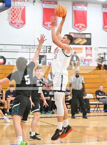 Thumbnail 2 in Cactus Shadows vs. Highland (Moon Valley Beyond Basketball Thanksgiving Tournament - Final) photogallery.