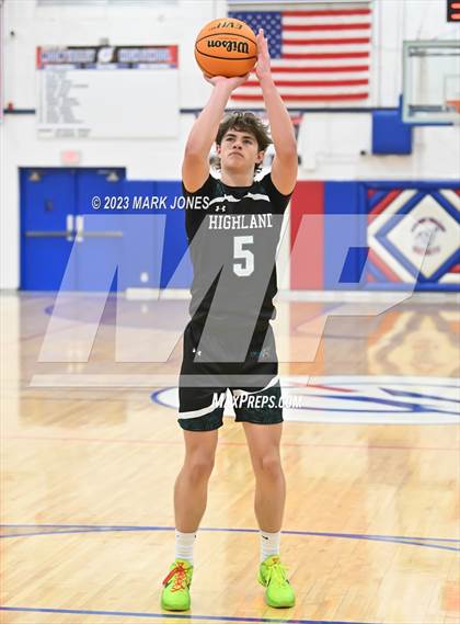 Thumbnail 2 in Cactus Shadows vs. Highland (Moon Valley Beyond Basketball Thanksgiving Tournament - Final) photogallery.