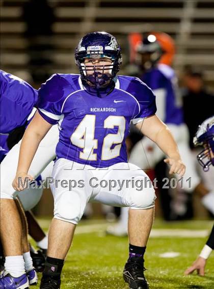 Thumbnail 3 in Boyd vs. Richardson (5A Region 2 Bi-District Playoffs) photogallery.