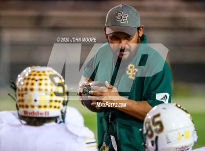 Thumbnail 3 in Borden County vs. Springlake-Earth (UIL 1A 6 Man Regional Playoff) photogallery.