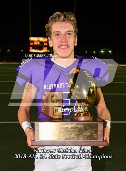 Thumbnail 3 in Northwest Christian vs. Yuma Catholic (AIA 3A Final Awards) photogallery.