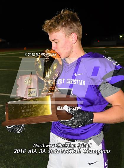 Thumbnail 1 in Northwest Christian vs. Yuma Catholic (AIA 3A Final Awards) photogallery.