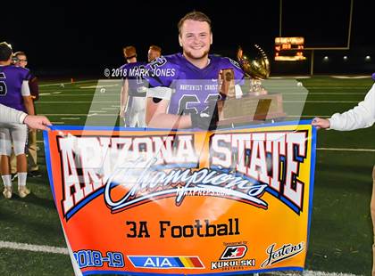 Thumbnail 1 in Northwest Christian vs. Yuma Catholic (AIA 3A Final Awards) photogallery.