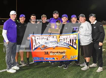 Thumbnail 1 in Northwest Christian vs. Yuma Catholic (AIA 3A Final Awards) photogallery.