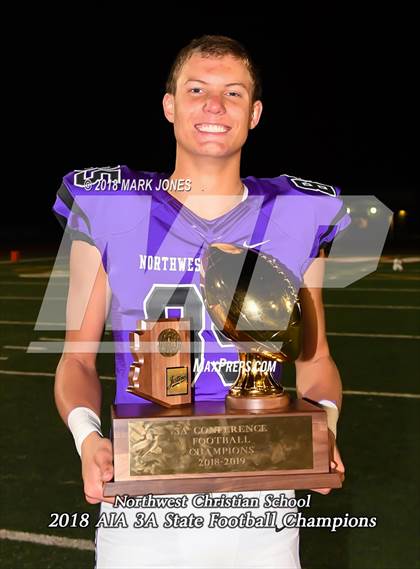 Thumbnail 1 in Northwest Christian vs. Yuma Catholic (AIA 3A Final Awards) photogallery.