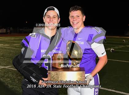 Thumbnail 3 in Northwest Christian vs. Yuma Catholic (AIA 3A Final Awards) photogallery.